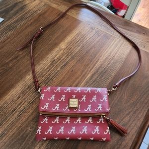 Collegiate Alabama Dooney and Bourke Foldover crossbody